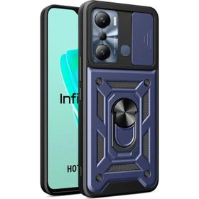 Microsonic Infinix Hot 20i Impact Resistant Lacivert Cep Telefonu Kılıfı
