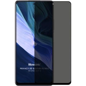 Microsonic Infinix Note 10 Privacy 5D Gizlilik Filtreli Siyah Cam Ekran Koruyucu
