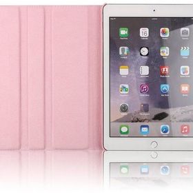 Microsonic iPad Pro 10.5 360 Dönerli Stand Deri Kırmızı Kılıf