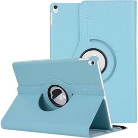 Microsonic iPad Pro 10.5 360 Dönerli Stand Deri Mavi Kılıf
