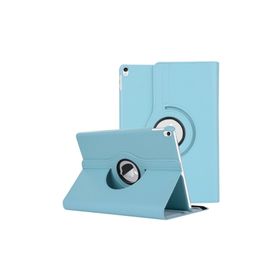 Microsonic iPad Pro 10.5 360 Dönerli Stand Deri Mavi Kılıf