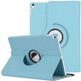 Microsonic iPad Pro 10.5 360 Dönerli Stand Deri Mavi Kılıf