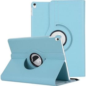 Microsonic iPad Pro 10.5 360 Dönerli Stand Deri Mavi Kılıf