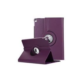 Microsonic iPad Pro 10.5 360 Dönerli Stand Deri Mor Kılıf