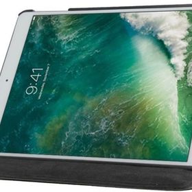 Microsonic iPad Pro 9.7 2017 360 Dönerli Stand Deri Siyah Kılıf