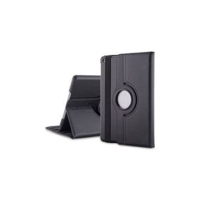 Microsonic iPad Pro 9.7 2017 360 Dönerli Stand Deri Siyah Kılıf
