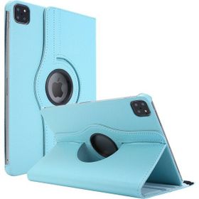 Microsonic Ipad Pro Stand Deri Mavi Kılıf