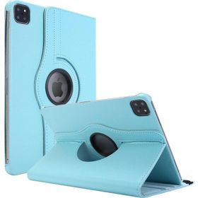 Microsonic Ipad Pro Stand Deri Mavi Kılıf