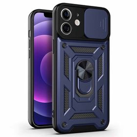 Microsonic iPhone 12 Impact Resistant Kırmızı Siyah Cep Telefonu Kılıfı