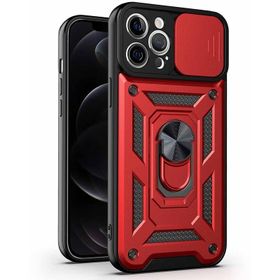 Microsonic iPhone 12 Pro Impact Resistant Kırmızı Cep Telefonu Kılıfı
