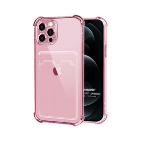 Microsonic iPhone 12 Pro Max Card Slot Shock Cep Telefonu Kılıfı