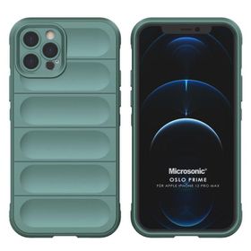 Microsonic iPhone 12 Pro Max Oslo Prime Mavi Cep Telefonu Kılıfı