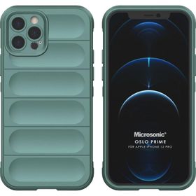 Microsonic iPhone 12 Pro Oslo Prime Kırmızı Cep Telefonu Kılıfı