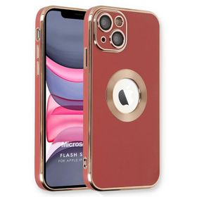 Microsonic iPhone 13 Flash Stamp Mavi Cep Telefonu Kılıfı