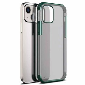 Microsonic iPhone 13 Mini Frosted Frame Kırmızı Cep Telefonu Kılıfı