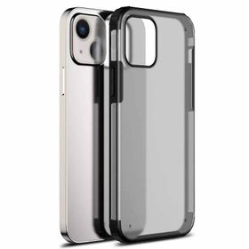 Microsonic iPhone 13 Mini Frosted Frame Kırmızı Cep Telefonu Kılıfı