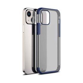 Microsonic iPhone 13 Mini Frosted Frame Kırmızı Cep Telefonu Kılıfı