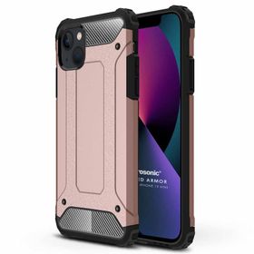 Microsonic iPhone 13 Mini Rugged Armor Siyah Cep Telefonu Kılıfı