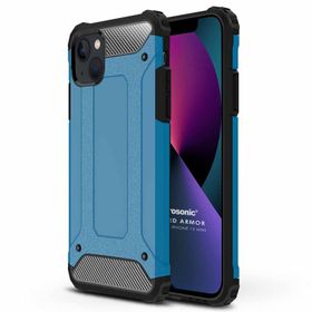 Microsonic iPhone 13 Mini Rugged Armor Siyah Cep Telefonu Kılıfı