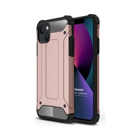 Microsonic iPhone 13 Mini Rugged Armor Siyah Cep Telefonu Kılıfı