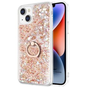 Microsonic iPhone 14 Plus Glitter Liquid Holder Ten Cep Telefonu Kılıfı