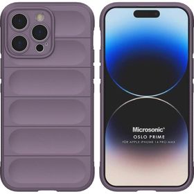 Microsonic iPhone 14 Pro Max Oslo Prime Kırmızı Cep Telefonu Kılıfı