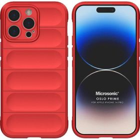 Microsonic iPhone 14 Pro Oslo Prime Yeşil Cep Telefonu Kılıfı