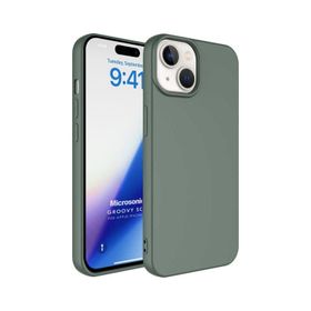 Microsonic iPhone 15 Kılıf Groovy Soft Derin Pembe Cep Telefonu Kılıfı