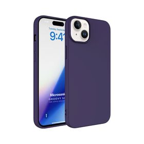 Microsonic iPhone 15 Kılıf Groovy Soft Derin Pembe Cep Telefonu Kılıfı
