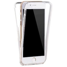 Microsonic iPhone 7 6 Tarafı Tam Full Koruma 360 Clear Soft Kılıf