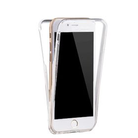 Microsonic iPhone 7 6 Tarafı Tam Full Koruma 360 Clear Soft Kılıf
