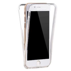 Microsonic iPhone 7 6 Tarafı Tam Full Koruma 360 Clear Soft Kılıf