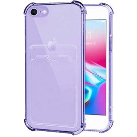 Microsonic iPhone 7 Card Slot Shock Beyaz Cep Telefonu Kılıfı