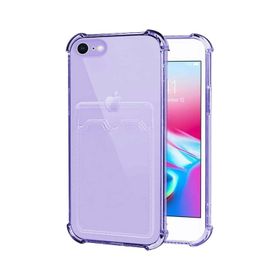 Microsonic iPhone 7 Card Slot Shock Beyaz Cep Telefonu Kılıfı