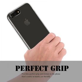 Microsonic iPhone 7 Plus Transparent Soft Beyaz Kılıf