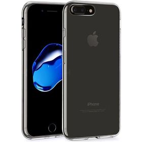 Microsonic iPhone 7 Plus Transparent Soft Beyaz Kılıf
