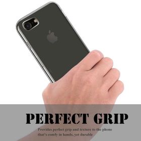 Microsonic iPhone 7 Transparent Soft Beyaz Kılıf