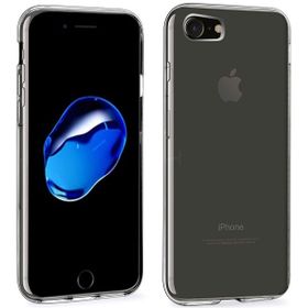 Microsonic iPhone 7 Transparent Soft Beyaz Kılıf