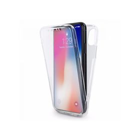 Microsonic iPhone 8 6 tarafı tam full koruma 360 Clear Soft Kılıf