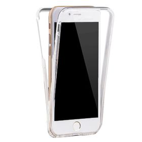 Microsonic iPhone 8 6 tarafı tam full koruma 360 Clear Soft Kılıf