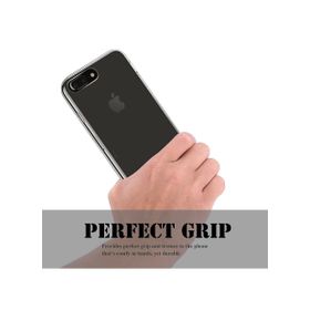 Microsonic iPhone 8 Plus Transparent Soft Beyaz Kılıf