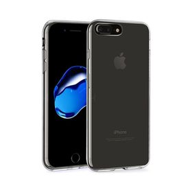 Microsonic iPhone 8 Plus Transparent Soft Beyaz Kılıf