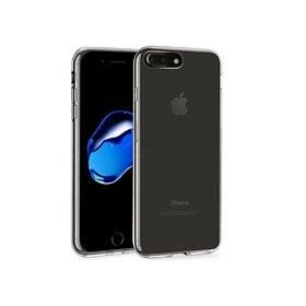 Microsonic iPhone 8 Plus Transparent Soft Beyaz Kılıf