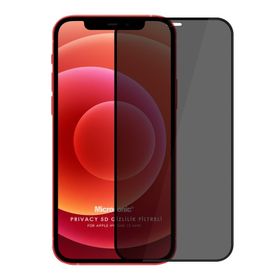 Microsonic iPhone Uyumlu 12 Mini 5D Gizlilik Filtreli Cam Ekran Koruyucu