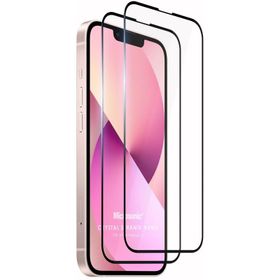 Microsonic iPhone Uyumlu 13 Crystal Seramik Nano 2 Adet Siyah Ekran Koruyucu