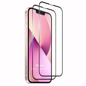 Microsonic iPhone Uyumlu 13 Mini Crystal Seramik Nano 2 Adet Siyah Ekran Koruyucu