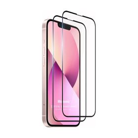 Microsonic iPhone Uyumlu 13 Mini Crystal Seramik Nano 2 Adet Siyah Ekran Koruyucu
