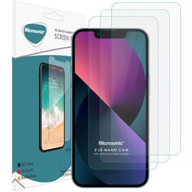 Microsonic iPhone Uyumlu 13 Mini Screen Protector Nano Glass 3 Adet Cam Ekran Koruyucu