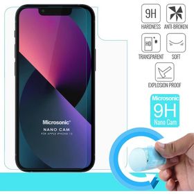 Microsonic iPhone Uyumlu 13 Ön ve Arka Nano Glass Cam Ekran Koruyucu