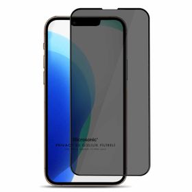 Microsonic iPhone Uyumlu 13 Pro Max Privacy 5D Gizlilik Filtreli Siyah Cam Ekran Koruyucu